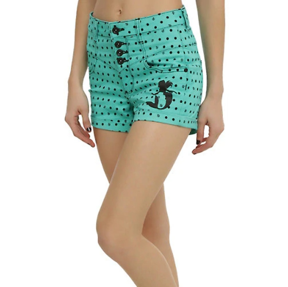 HT Disney The Little Mermaid High Waist Shorts